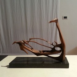 Ratto delle Sabine  1958-1962  scultura lignea