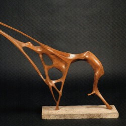 Cavallo 1958-1962 scultura lignea