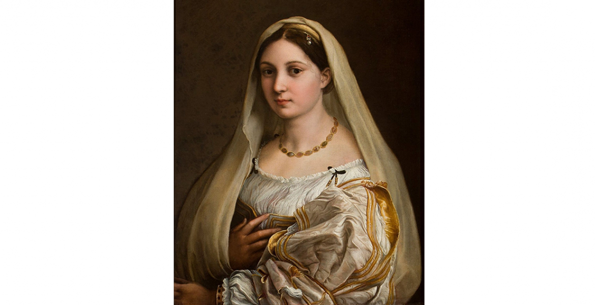 RITRATTO DI DONNA(LA VELATA) RAFFAELLO SANZIO