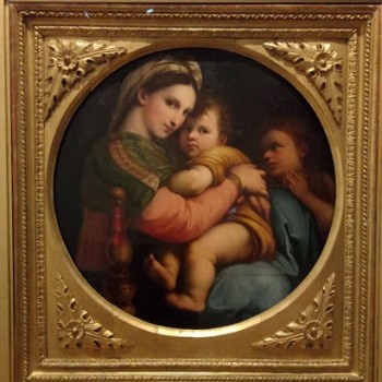 fig 26- Madonna della seggiola, copia da Raffaello, Anton Raphael Mengs
