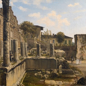 Fig 5- Il Capitolum dopo gli scavi, Luigi Basiletti