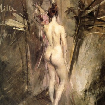 Fig 13- Nudo visto di schiena, Giovanni Boldini
