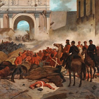Fig 15- Garibaldi a Palermo, Giovanni Fattori