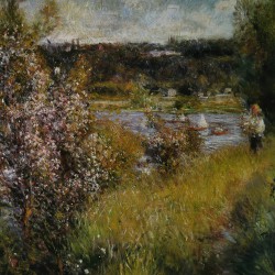 A.Renoir, La Seine à Chatou 