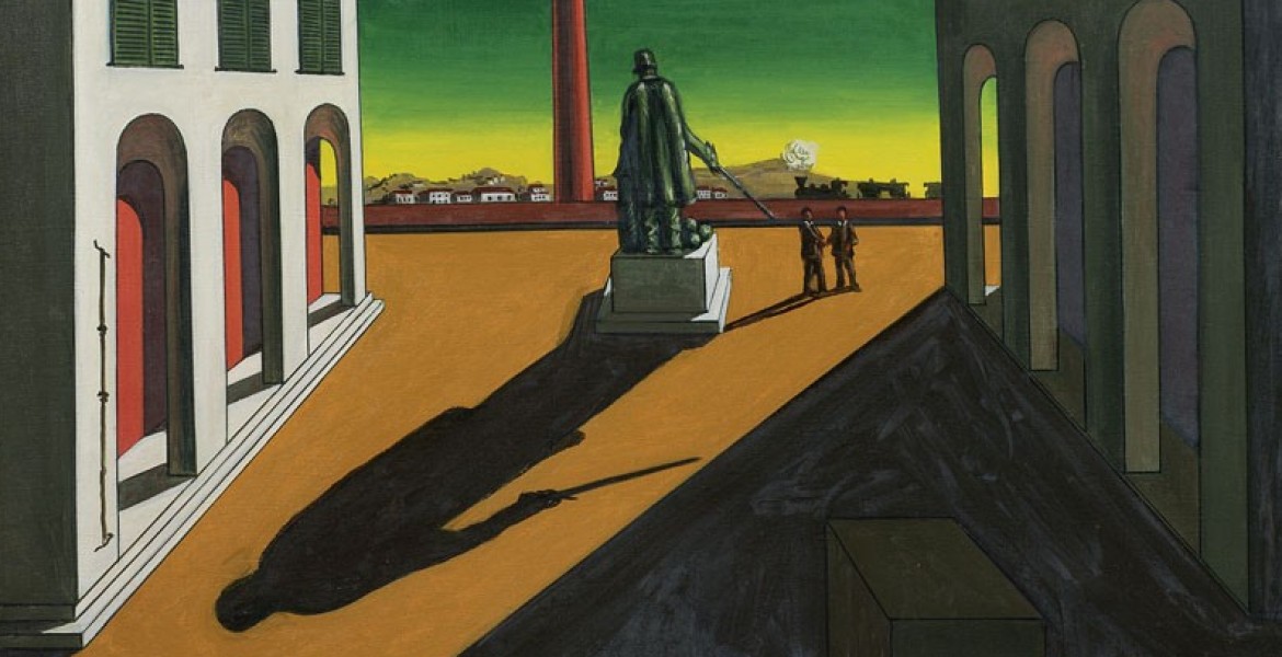 G. De Chirico, Piazza d'Italia 1959