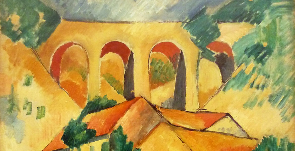 G.Braque, Viadotto a l'Estaque 1908