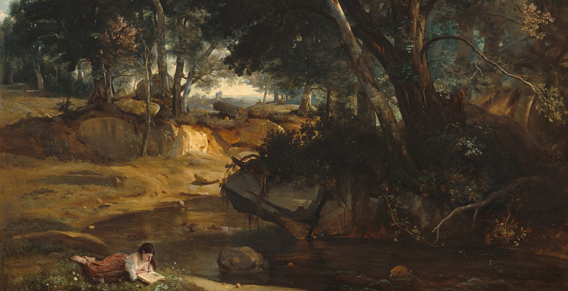 J.B. Camille Corot, La foresta di Fontainebleau 1830